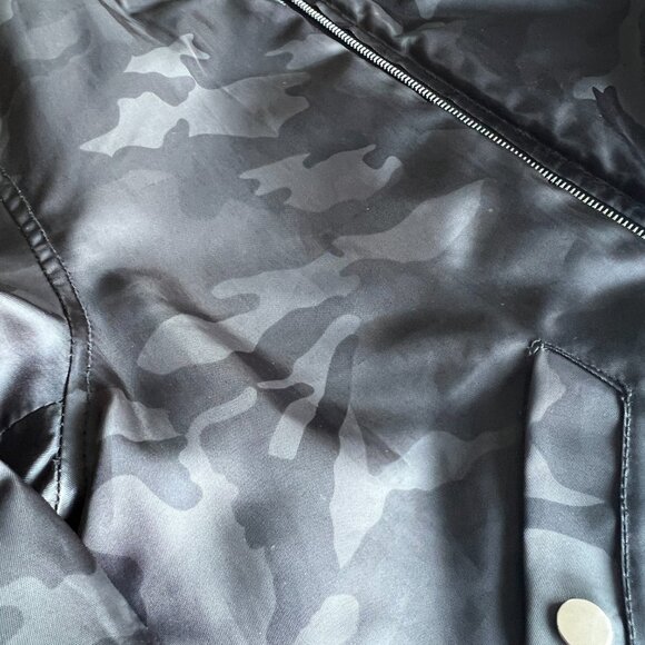 Sandro Reversible Lambskin Leather Jacket - Picture 4 of 4